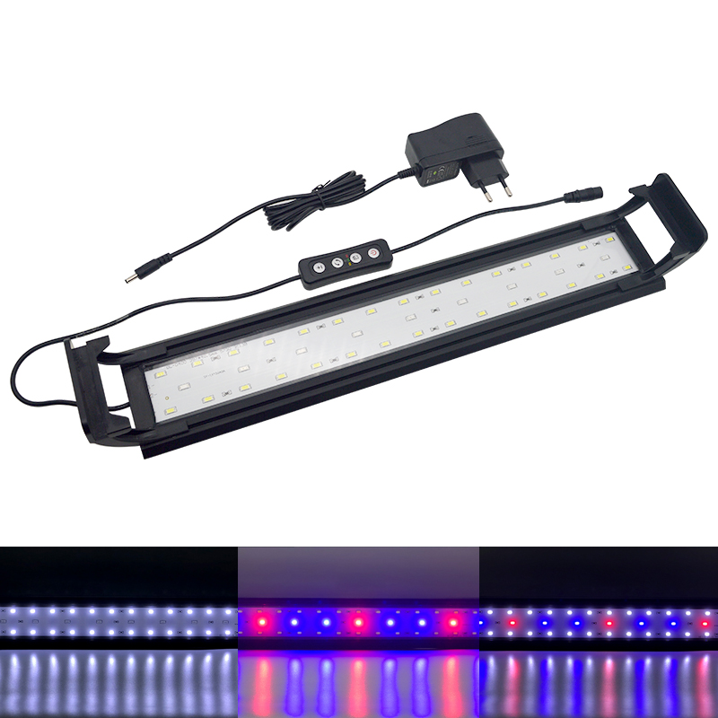 Planted Aquarium Pendant Light - 園芸用LEDライト,16〜64cm,魚の水耕植物栽培用,タイマーと調光,110V,220V
