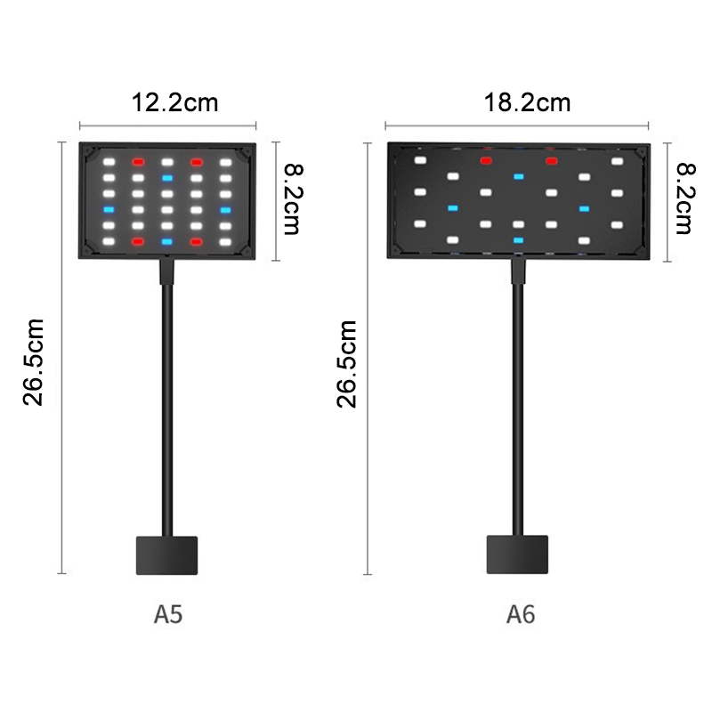 USB水槽用LEDライト フルスペクトラム 水生植物育成ラン - Planted Aquarium Pendant Light のレビューと価格