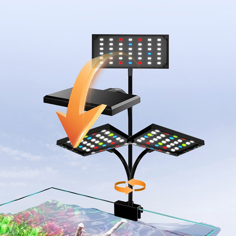 USB水槽用LEDライト フルスペクトラム 水生植物育成ラン - Planted Aquarium Pendant Light のレビューと価格