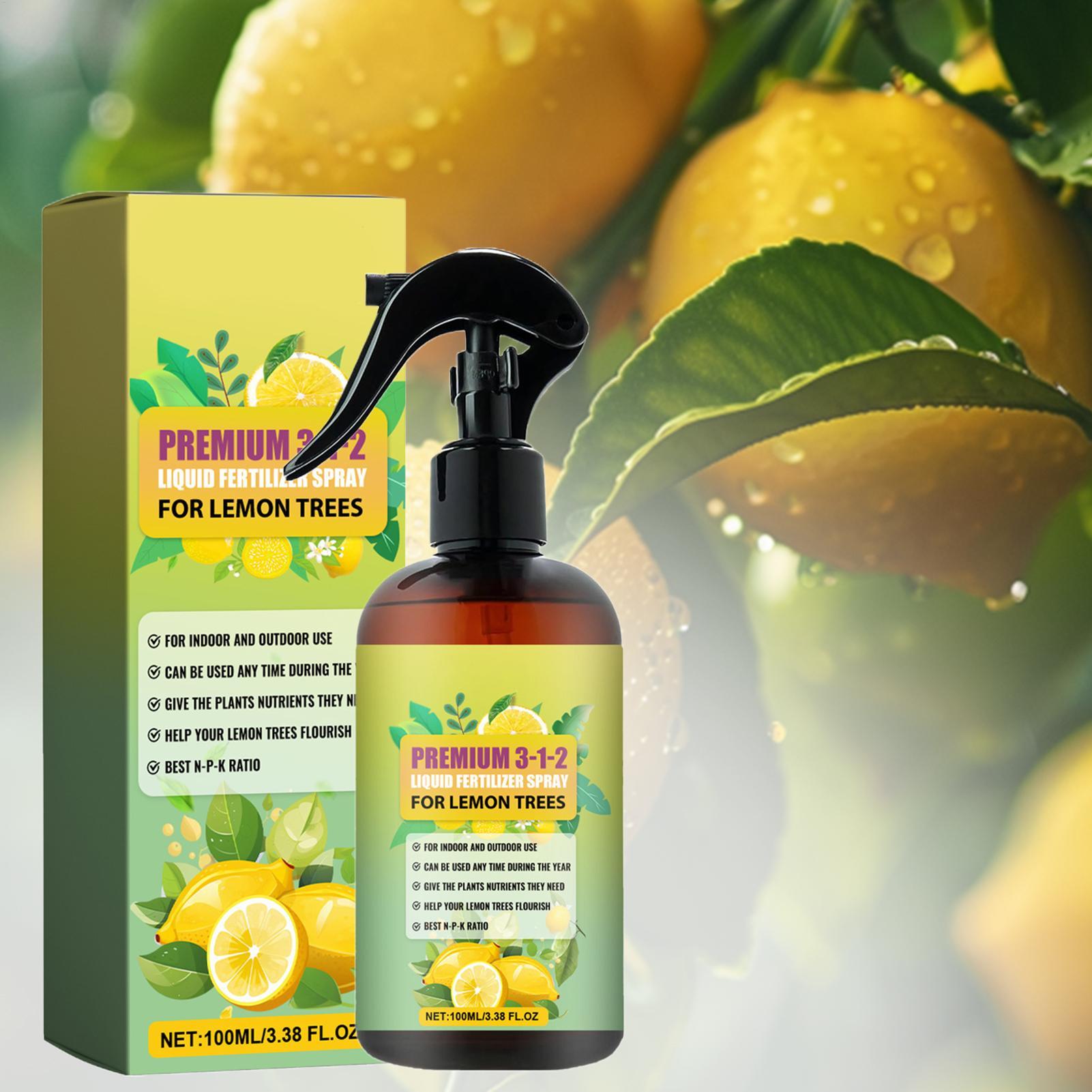 100mlのオーガニック液体肥料。レモンの葉の成長を促進する - Liquid Fertilizer All In のレビューと価格