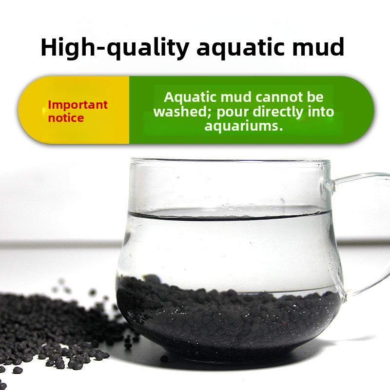 セラミック不使用の水生植物用土、水槽装飾用砂、黒色の粘土。水 - Aquarium Planted Sand のレビューと価格