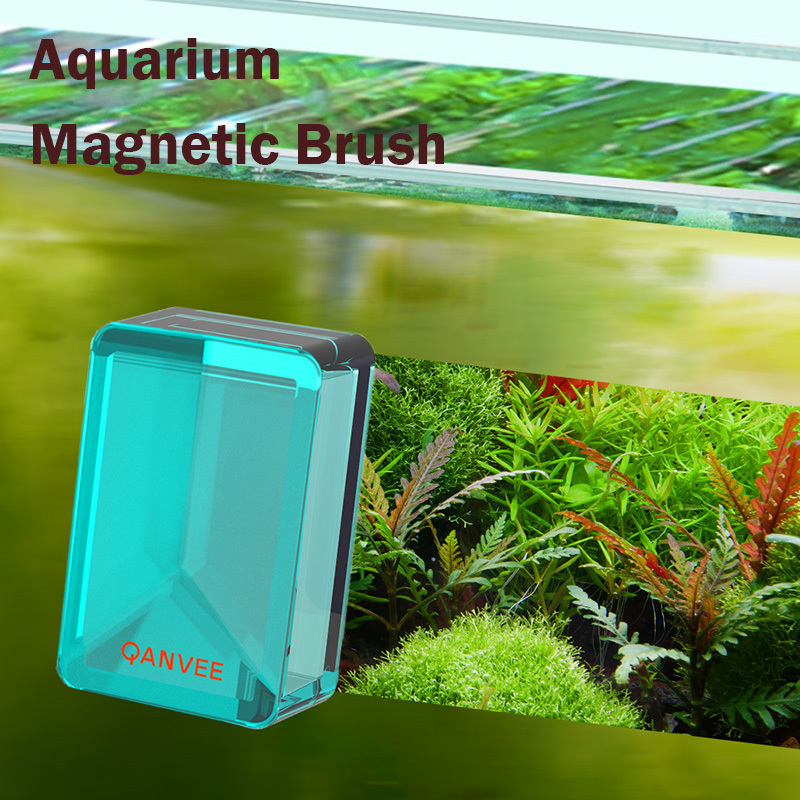 Qanvee-水族館磁気ブラシ、クリーニングツール、ガラスク - Planted Aquarium Algae のレビューと価格
