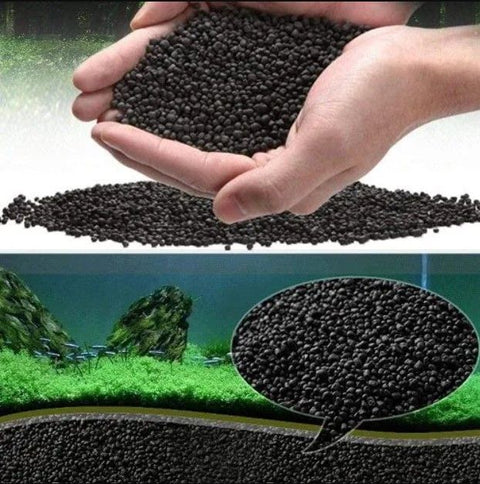 水生植物用の水槽用土、栄養豊富な水草用土、天然の魚槽用砂、水 - Aquarium Planted Sand のレビューと価格