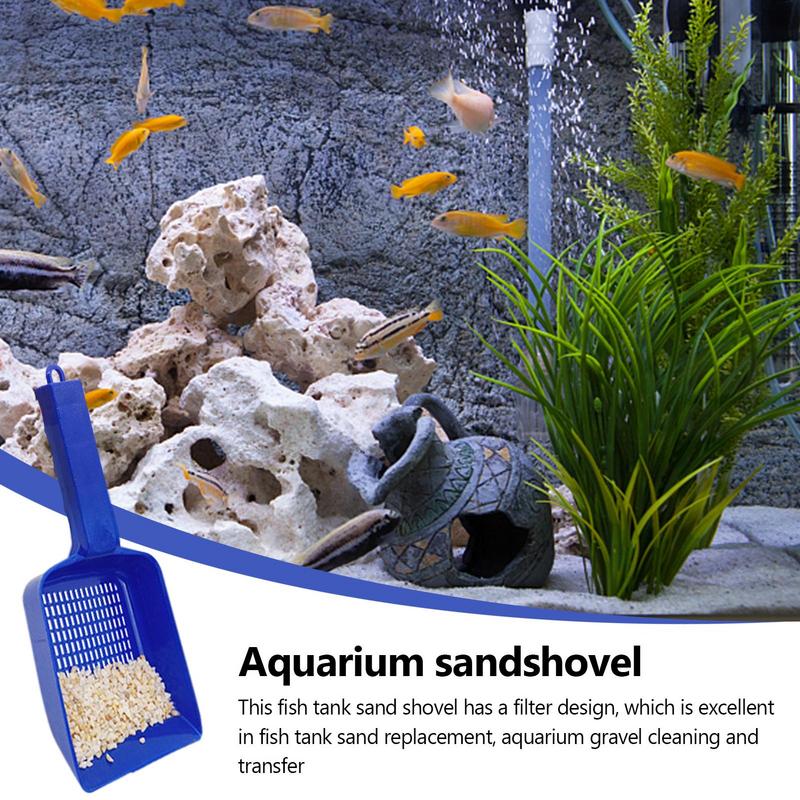 シャベルとサンドスクレーパー付きの水槽,庭の植栽,グラスファ - Aquarium Planted Sand のレビューと価格