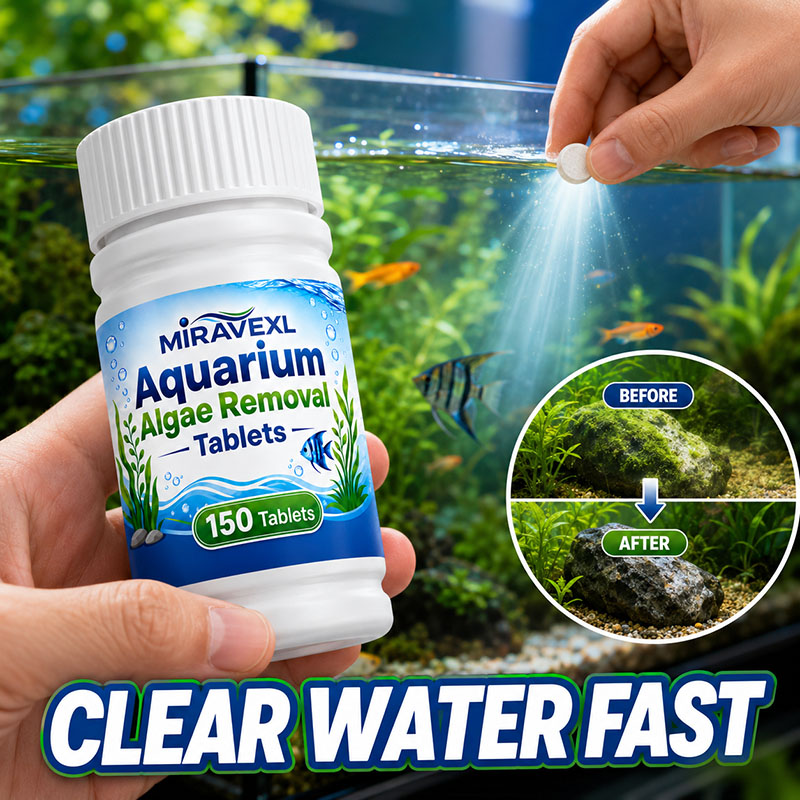 ミラベックスL 150 水槽藻類除去タブレット、安全な藻類抑 - Planted Aquarium Algae のレビューと価格