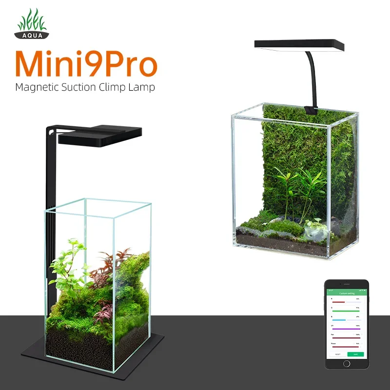 WEEK AQUA Mag Pro USBナノ水槽ライト 水 - Planted Aquarium Pendant Light のレビューと価格