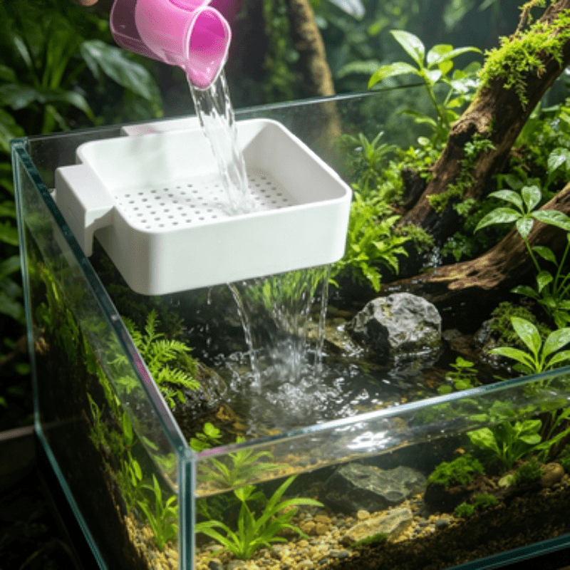 水槽水交換器 魚タンク水流拡散器 防滴ブラケット 水生植物用 - Aquarium Planted Sand のレビューと価格