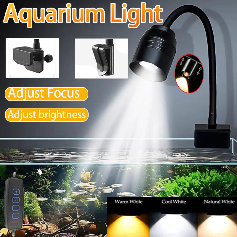 USB水槽ライト照明植物育成ライト超薄型LED 3W水生植物 - Planted Aquarium Pendant Light のレビューと価格