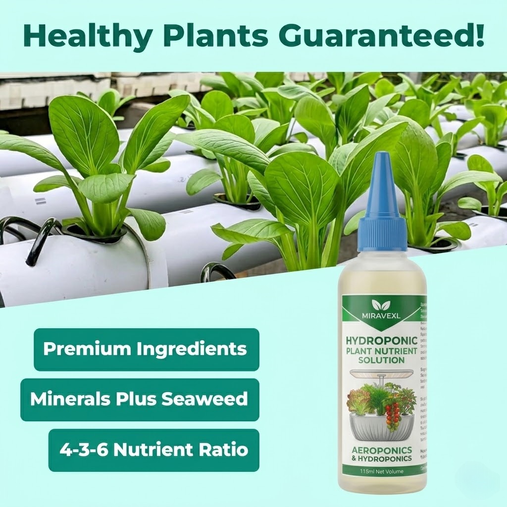MIRAVEXL 115 ミリリットル水耕栽培液体植物栄養素 - Liquid Fertilizer All In のレビューと価格